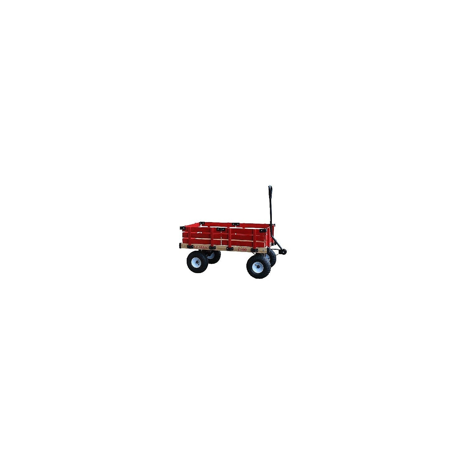 Millside Industries Hardwood 38"" x 20"" Wooden Wagon 1500-410