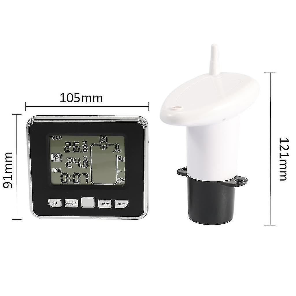 Ultrasonic Water Tank Level Gauge With Lcd Display