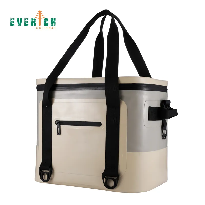 Family Hiking Out door Camping Waterproof Cooler bag Customized Soft Cooler  Food Wine ice Bags