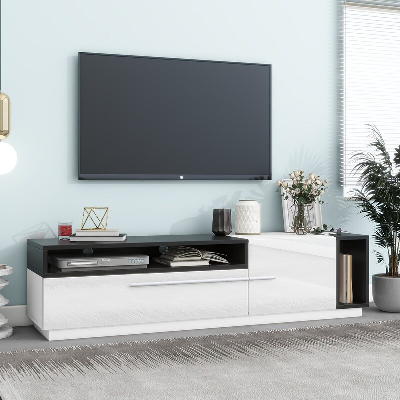 Modern TV Stand TV Cabinet for TVs Up to 70\