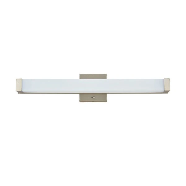 25 Inch LED BATHROOM VANITY LED LIGHT with Acrylic shade 25W Oril Rub Bronze