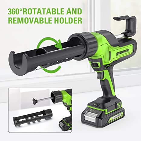 24V Cordless Caulk Gun | Greenworks Tools