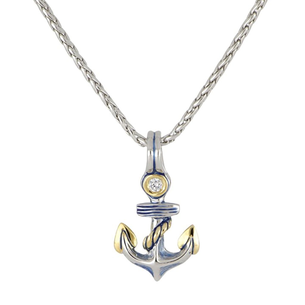 John Medeiros  Ocean Images Seaside Collection Little Inspirations Anchor Slider Charm