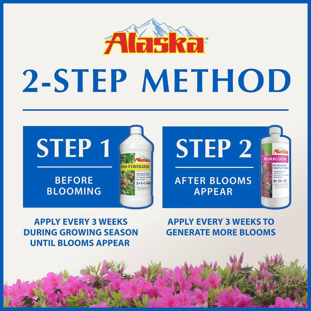 Alaska 32 oz. Morbloom Liquid Flowering Plant Fertilizer 0-10-10 100099251