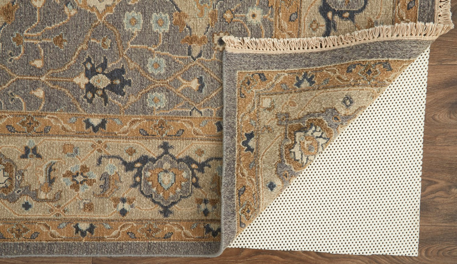 Aleska Oriental Gray/Gold Rug