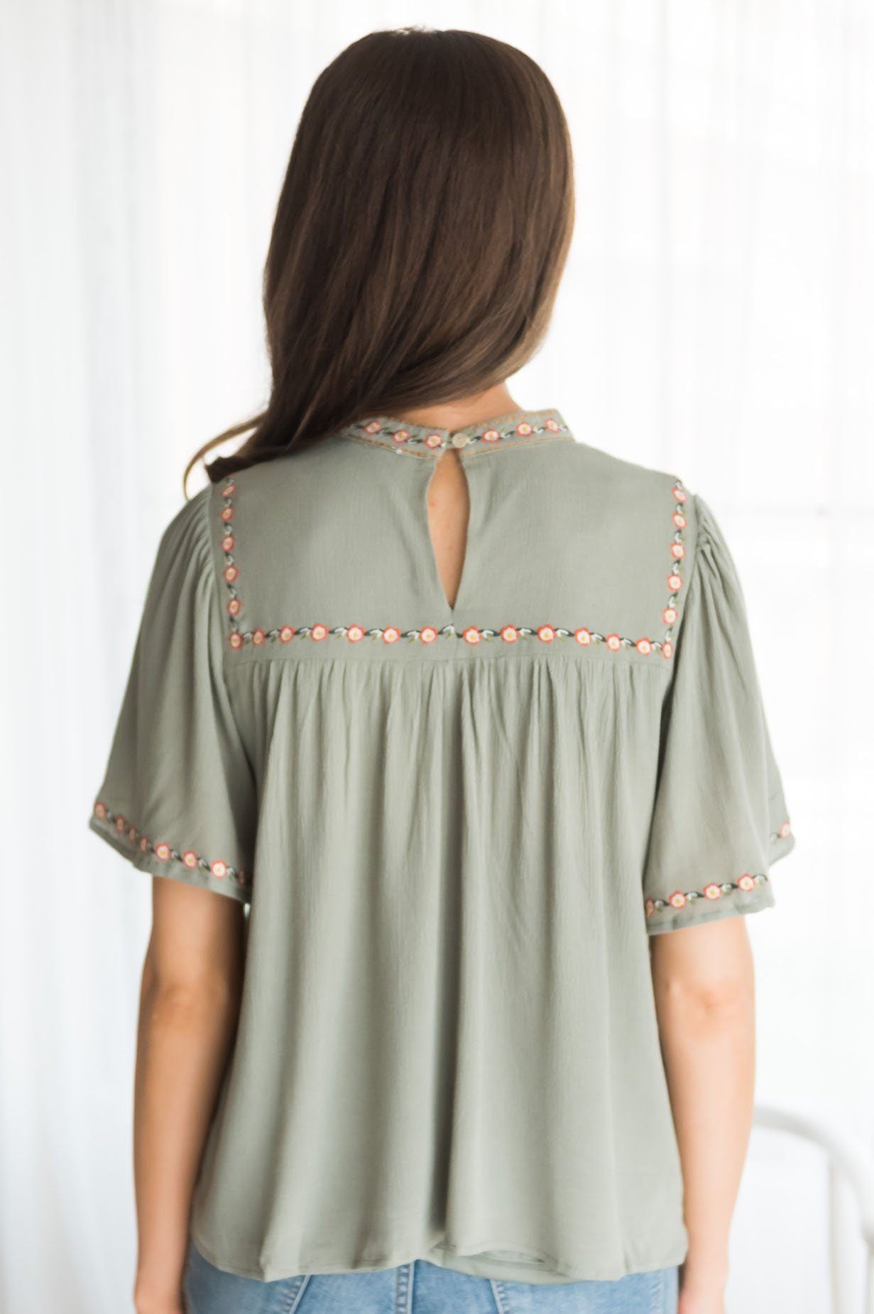 Truth Be Told Modest Florence Top