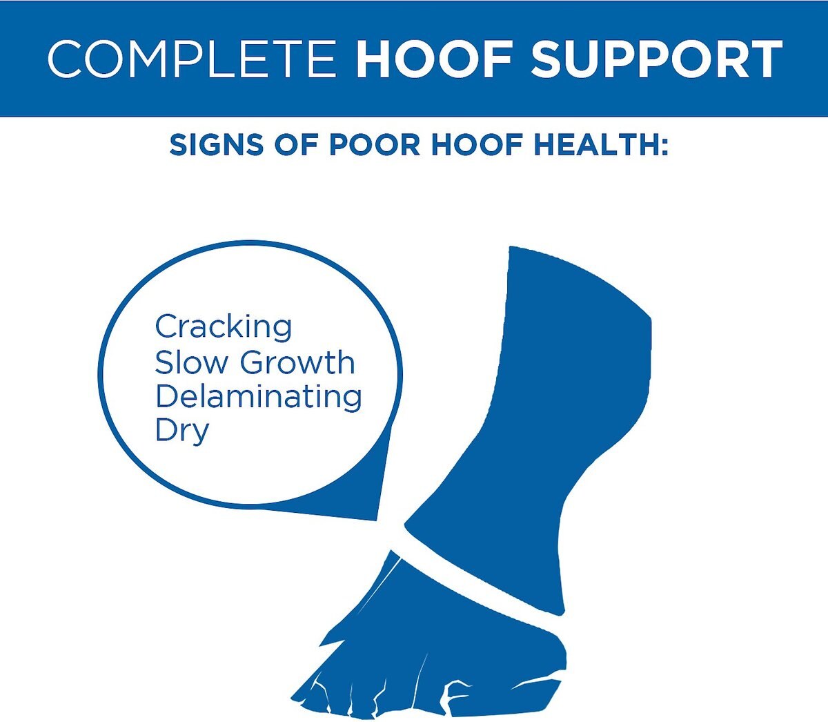 Formula 707 Hoof Health Hay Flavor Pellets Horse Supplement