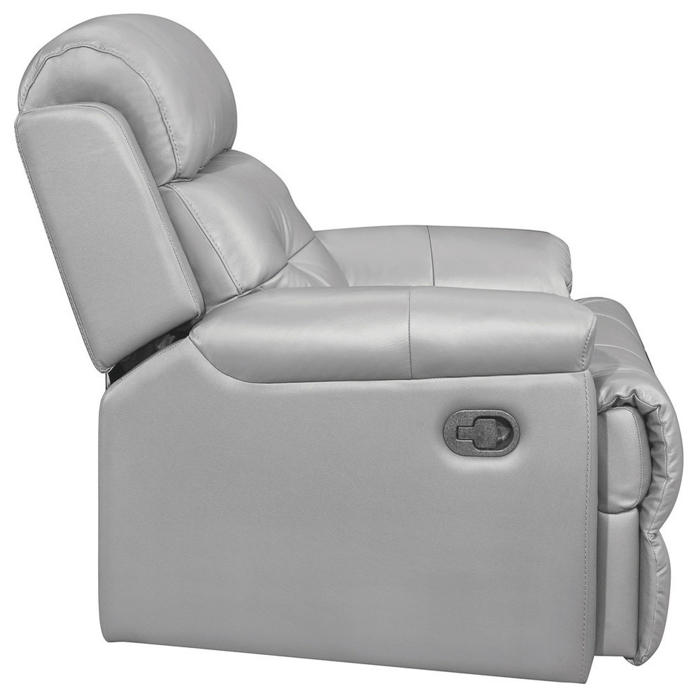 Wallstone Reclining Chair   Contemporary   Recliner Chairs   by Lexicon Home  Houzz