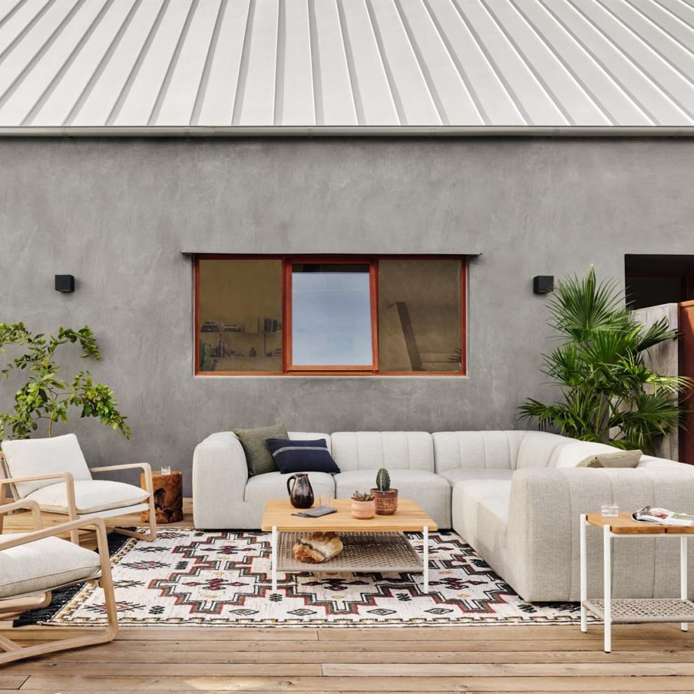 Lane Outdoor Chair Fay Sand   Transitional   Outdoor Lounge Chairs   by Old Bones Co.  Studios  Houzz