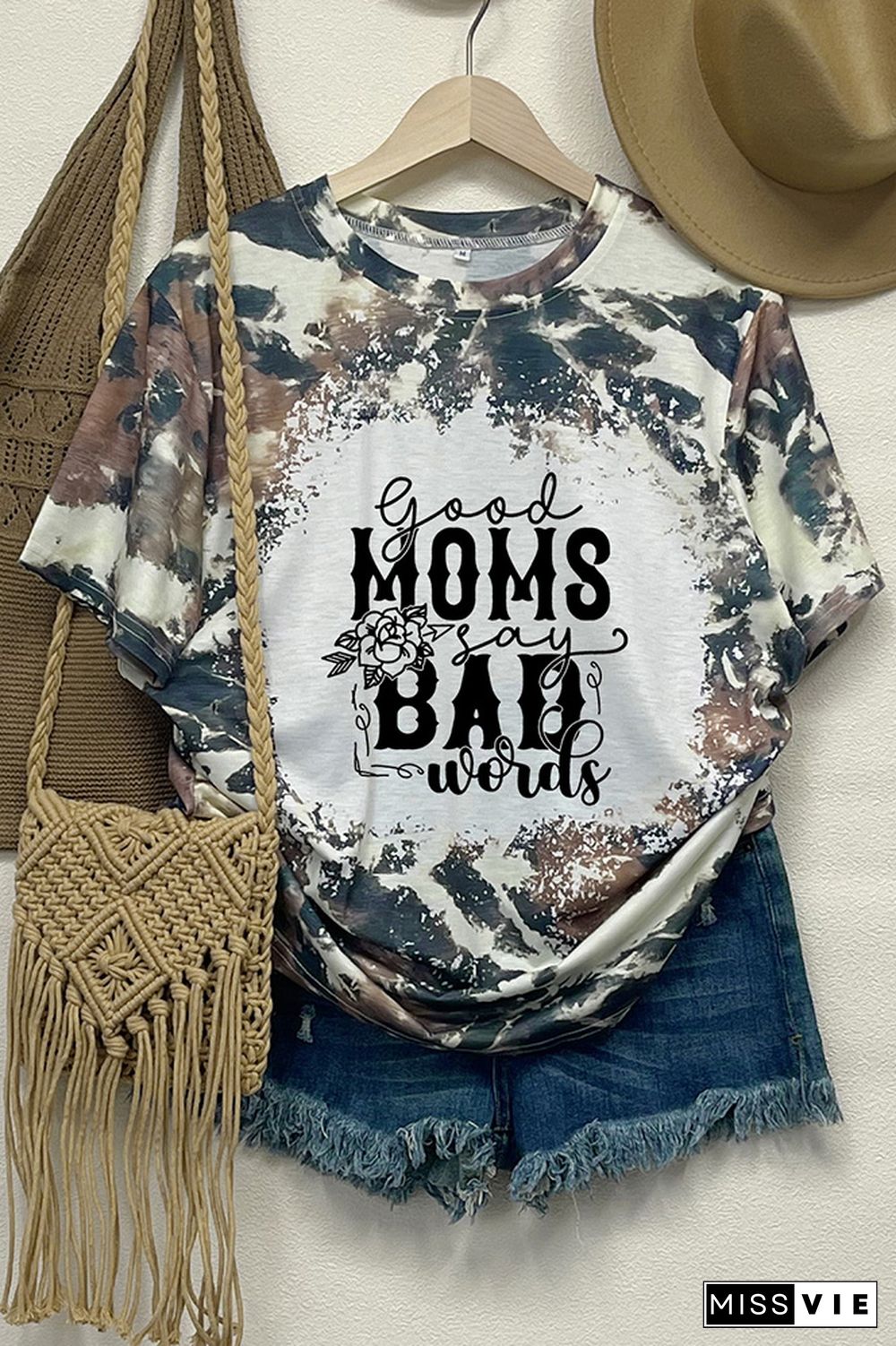 Good Moms Say Bad Words Graphic Tee