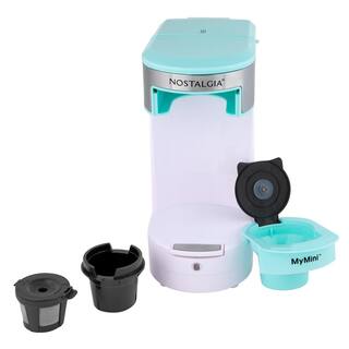 Nostalgia 14-Cup Aqua Single Serve Coffee Maker NMPCCPGC1AQS