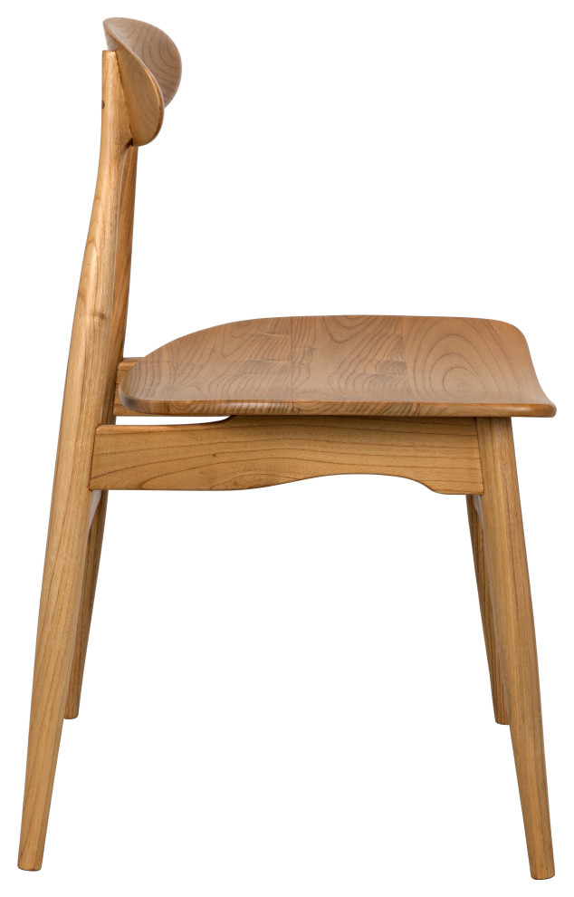 Surf Chair  Natural   Midcentury   Dining Chairs   by Lighting Reimagined  Houzz