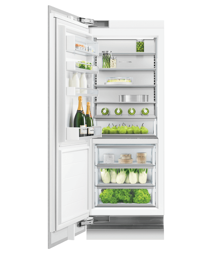 Fisher & Paykel RS3084SL1 Integrated Column Refrigerator, 30