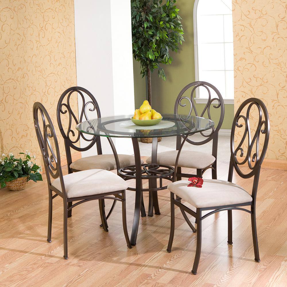 Southern Enterprises Leister Dark Brown Dining Table HD014906