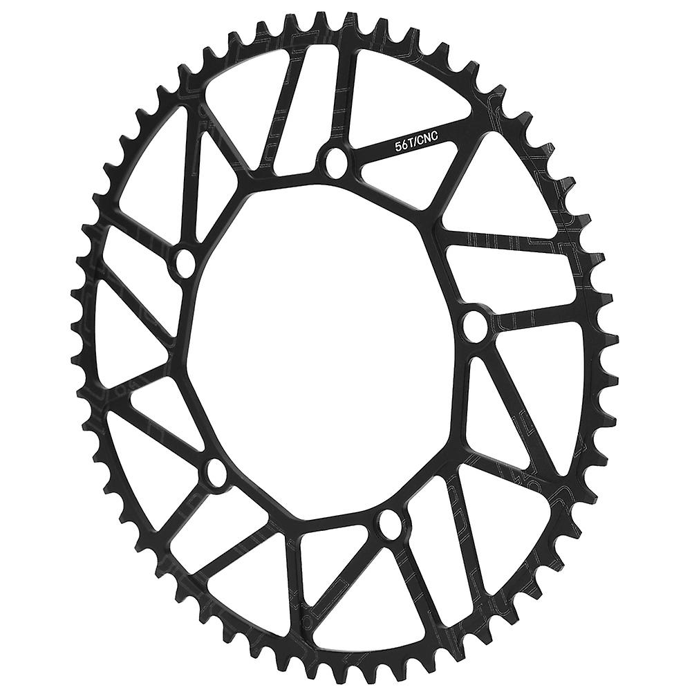 Ztto Ultra Light Lp Bike Positive andamp; Negative Teeth Single Chainring 130bcd Chain Wheel Bicycle Accessory(56t )