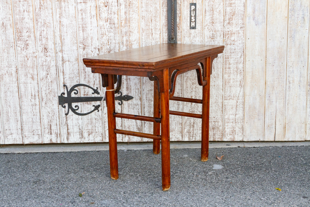 Antique Chinese Elm Altar Table   Asian   Side Tables And End Tables   by De cor  Houzz