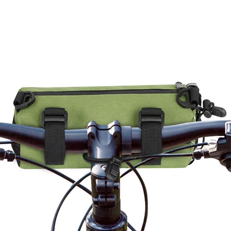 Travel Outdoor Cycling Bicycle Frame Tube Bags Waterproof Bike Handlebar Bag Portable Bicycle Handlebar Bag