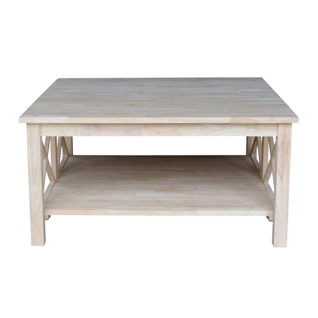 Hampton Square Coffee Table International Concepts