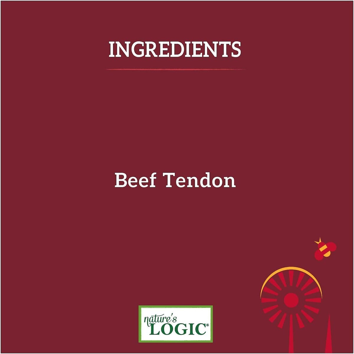 Nature's Logic Beef Tendon Dog Treats