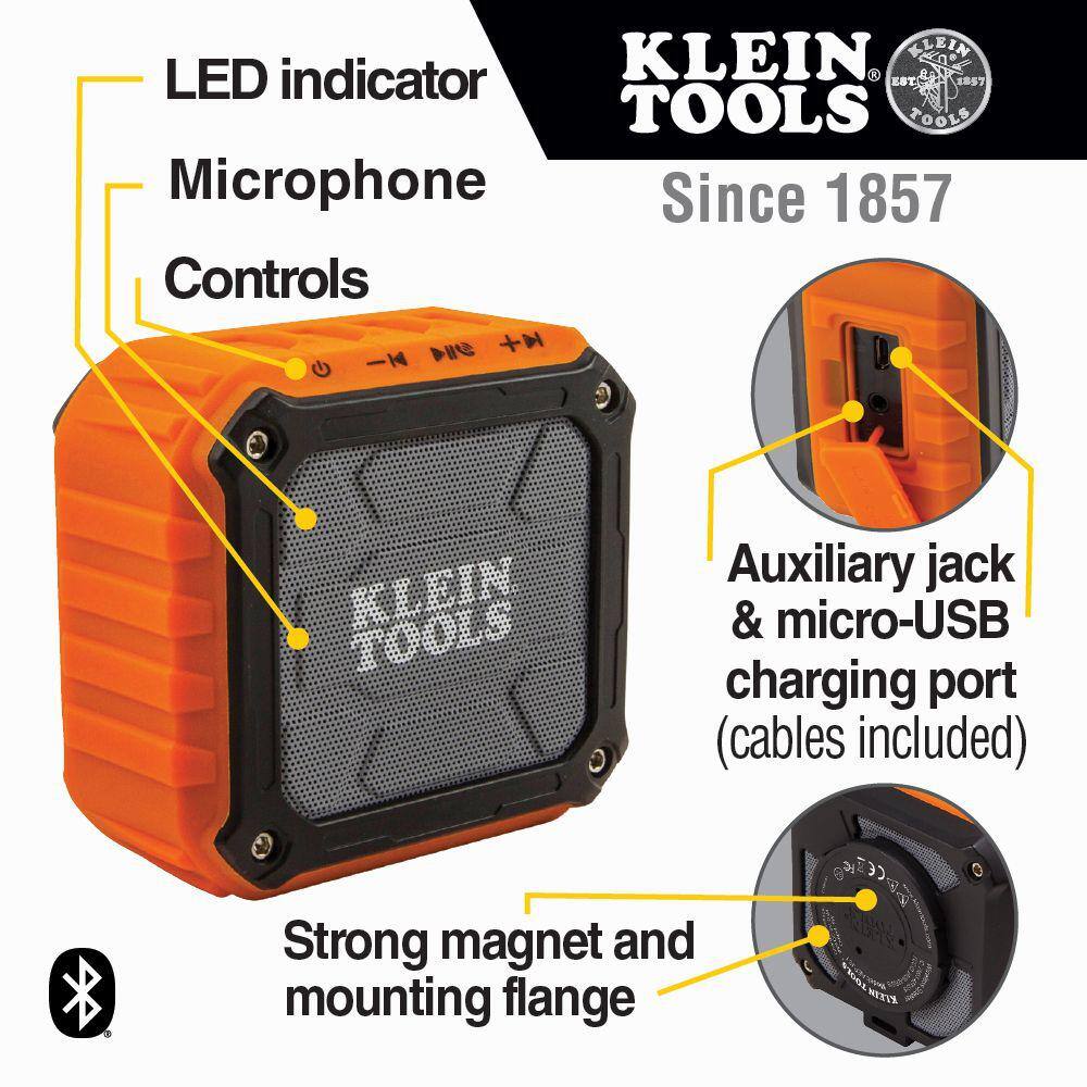 Klein Tools Wireless Jobsite Speaker AEPJS1