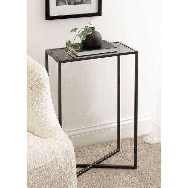 Kate and Laurel Jaspur Decorative Metal End Table