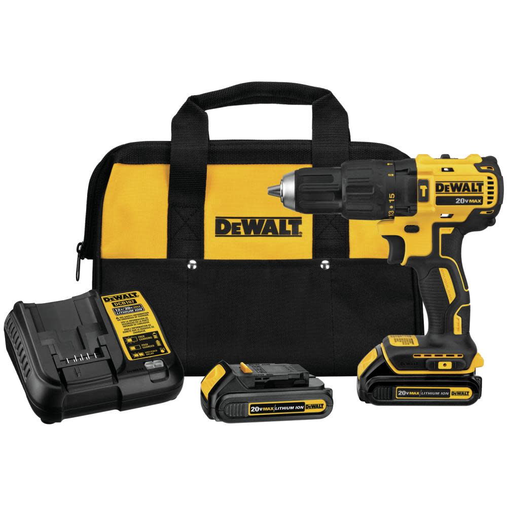 DW 20V MAX Compact Brushless Hammer Drill DCD778C2 from DW