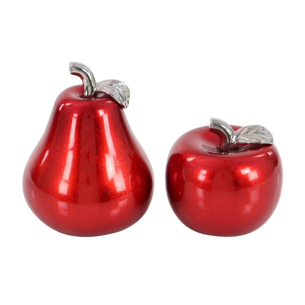 Dolomite Glam Sculpture Fruit (Set of 2)   S/2 7\