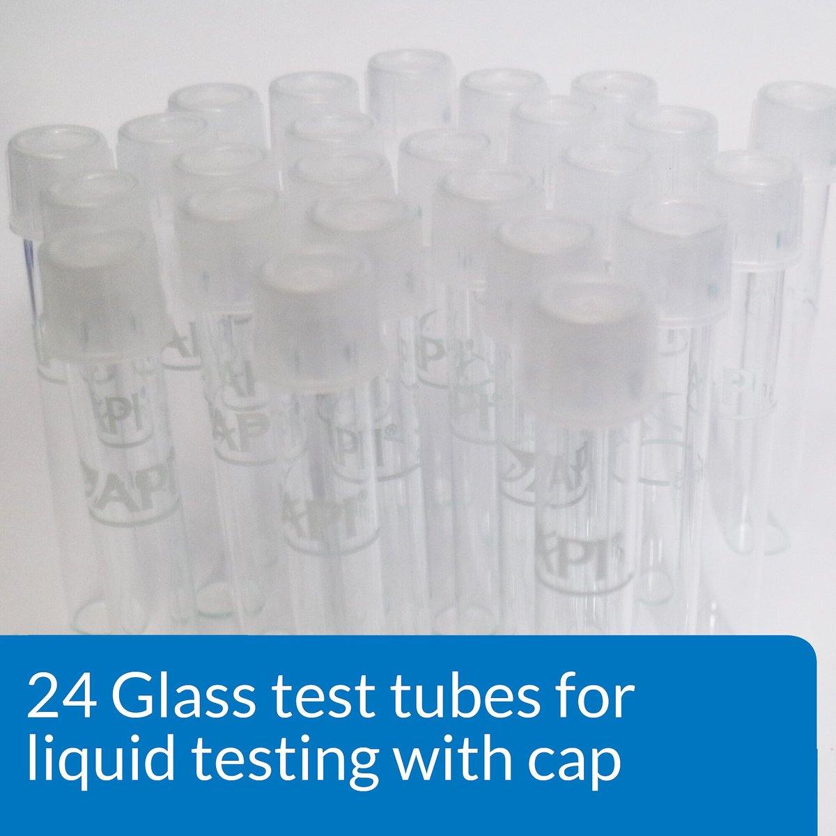 API Replacement Test Tubes for Aquarium Liquid Test Kits