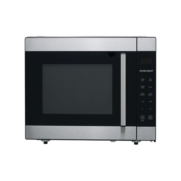 1.6 cu. ft. Sensor Cook Countertop Microwave Oven， 1100 Watts， Stainless Steel - none