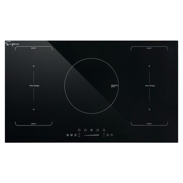 36-in 5 Elements Built-In Electric Induction Cooktop Including Bridge Element - 36