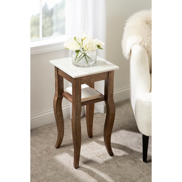 Copper Grove Rossignol Wood End Table - 12x12x24