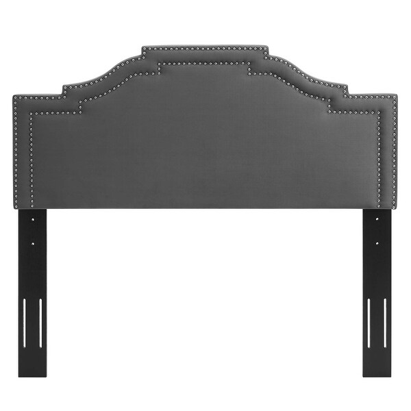 Lucia King/California King Performance Velvet Headboard - - 33066604