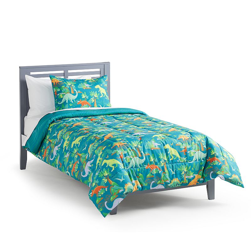 The Big One Kids? Jude Dino Reversible Comforter Set with Shams