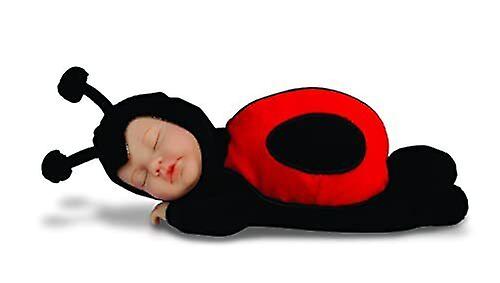 Anne geddes 9 inch baby ladybug doll - bean filled soft body collection