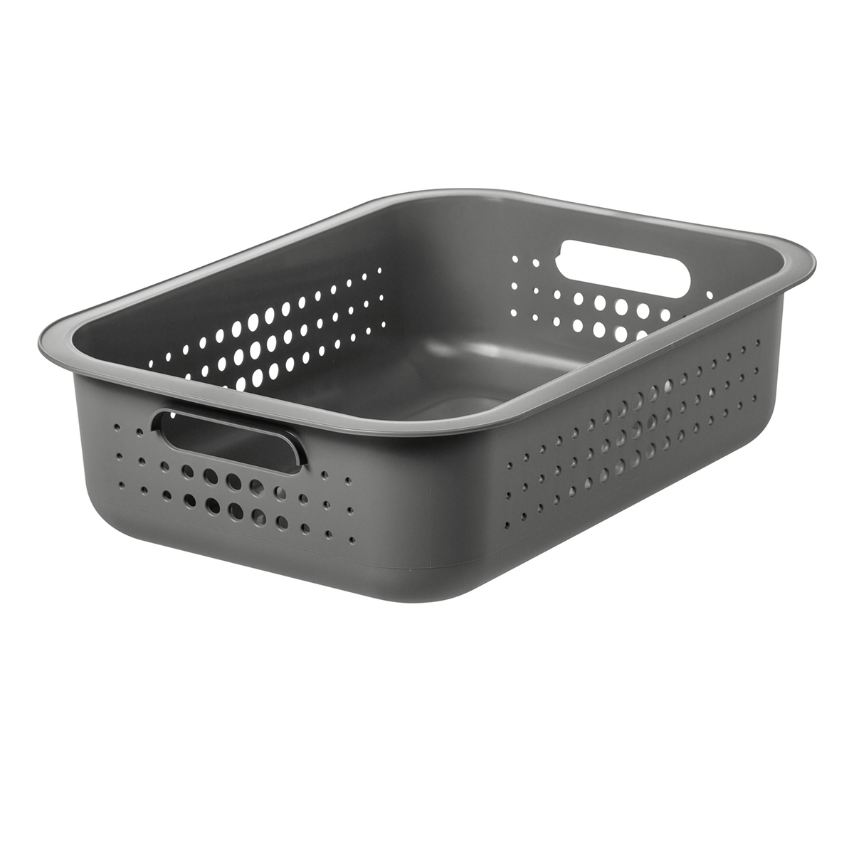 Light Grey Nordic Storage Baskets with Handles