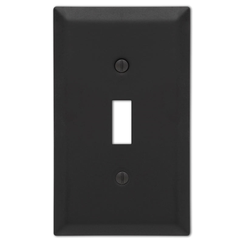 WALLPLATE CNTURY 1T BLK