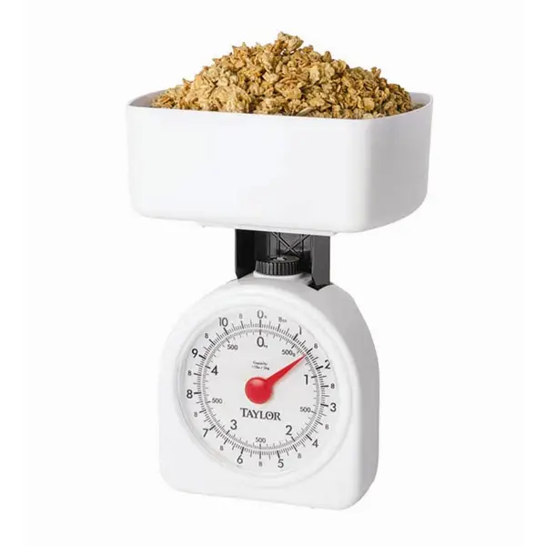 Taylor 11 lb Analog Dial Kitchen Scale