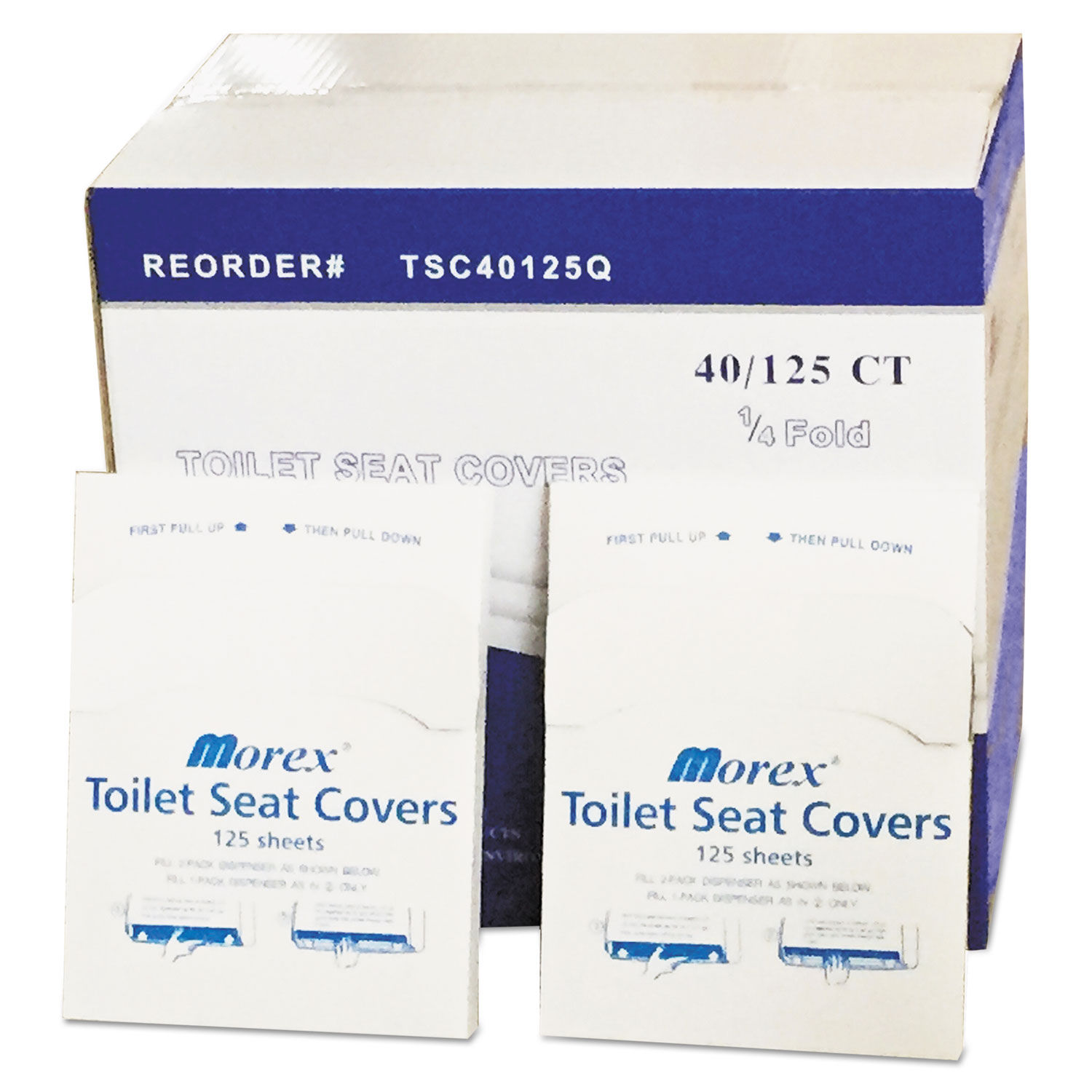 Quarter-Fold Toilet Seat Covers by GEN GENTSC40125QB