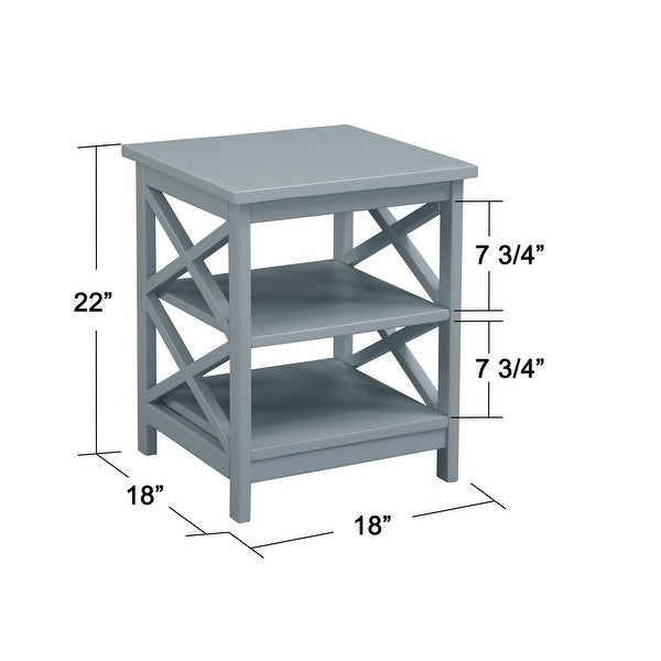 Preston 'X' Frame Side Table