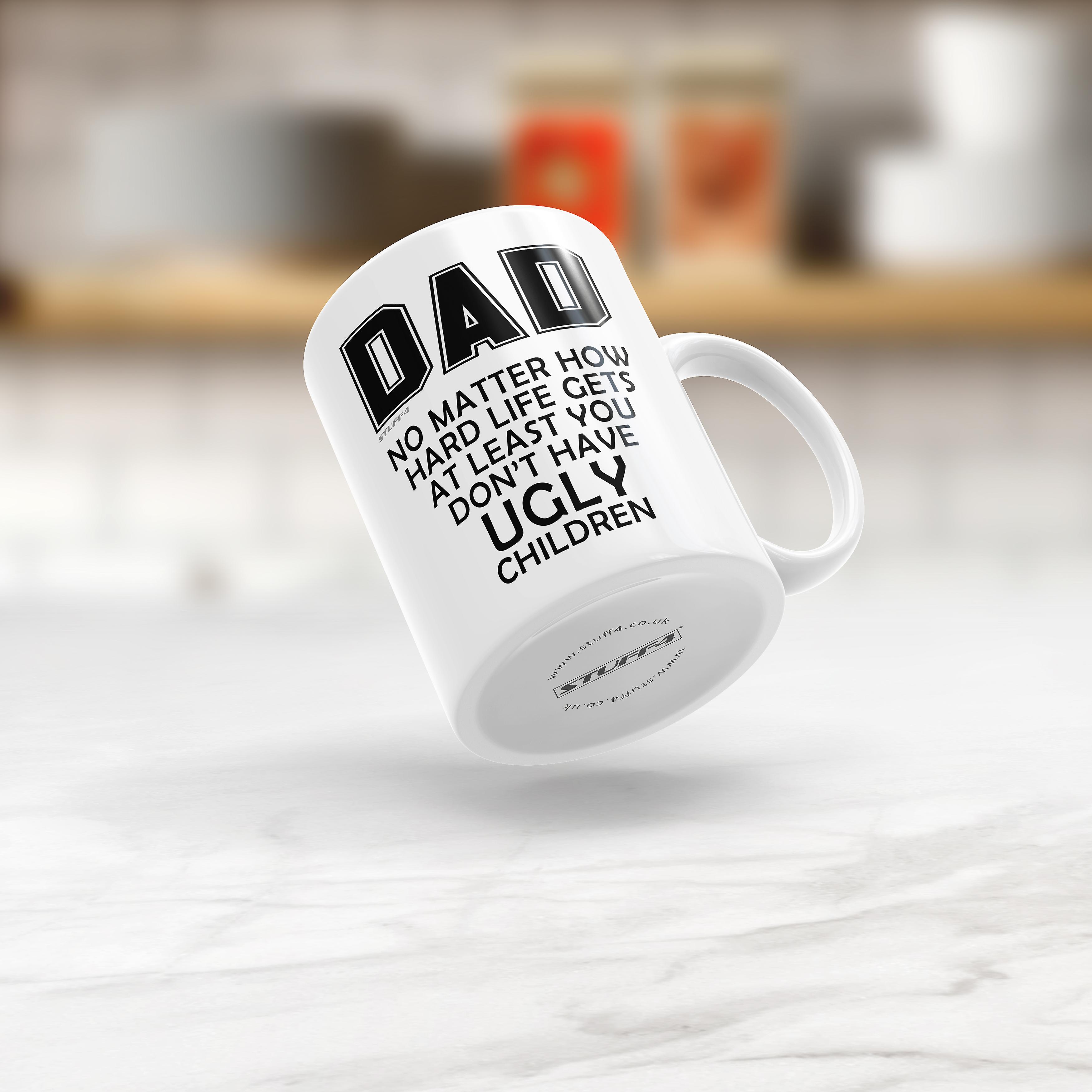 Ugly Children Mug Funny Birthday Christmas Gifts Dad Fathers Day Son Daughter 11oz Premium Tea Cup