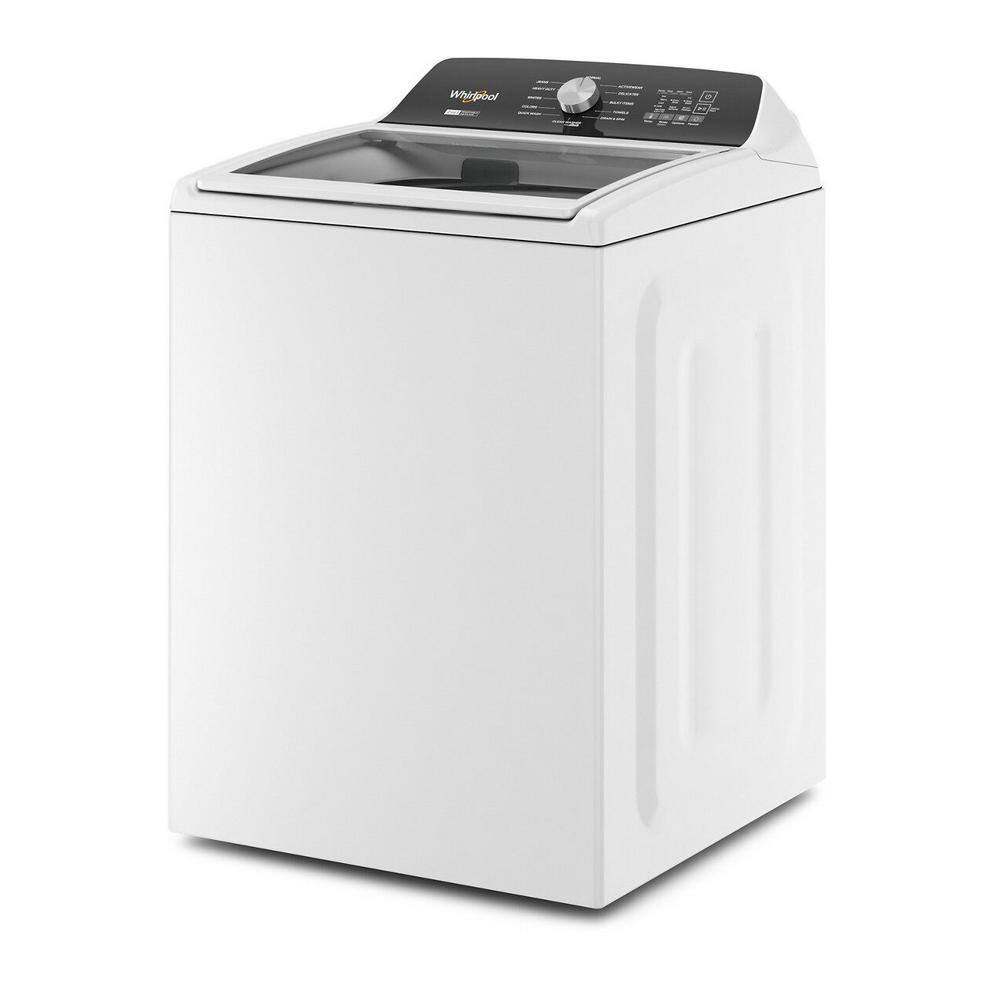 Whirlpool 4.7 - 4.8 cu. ft. Top Load Washer with 2 in 1 Removable Agitator in White WTW5057LW