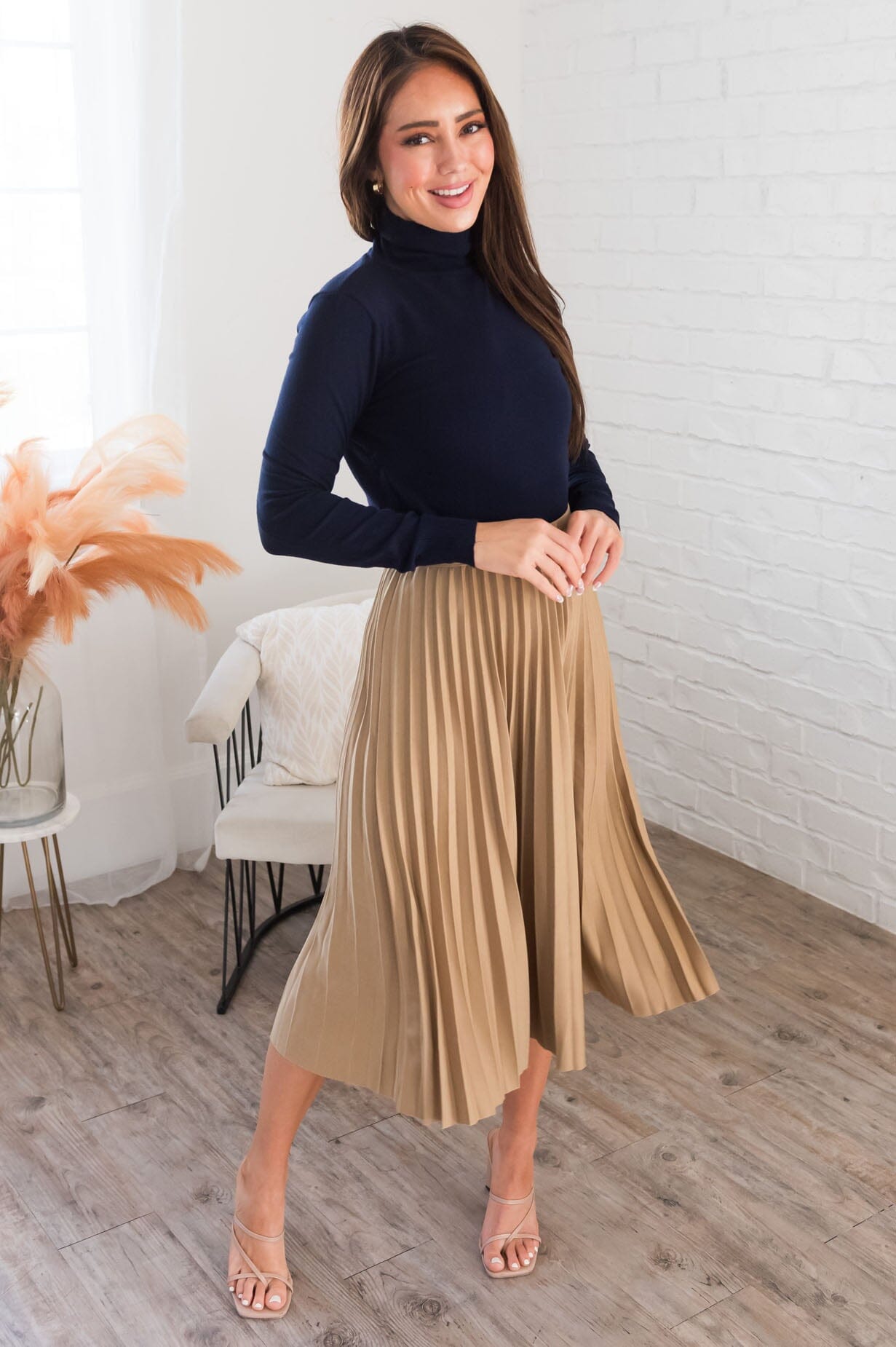 Simply Stunning Modest Turtleneck Sweater