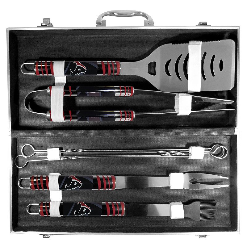 Houston Texans Tailgater 8-Piece BBQ Grill Set