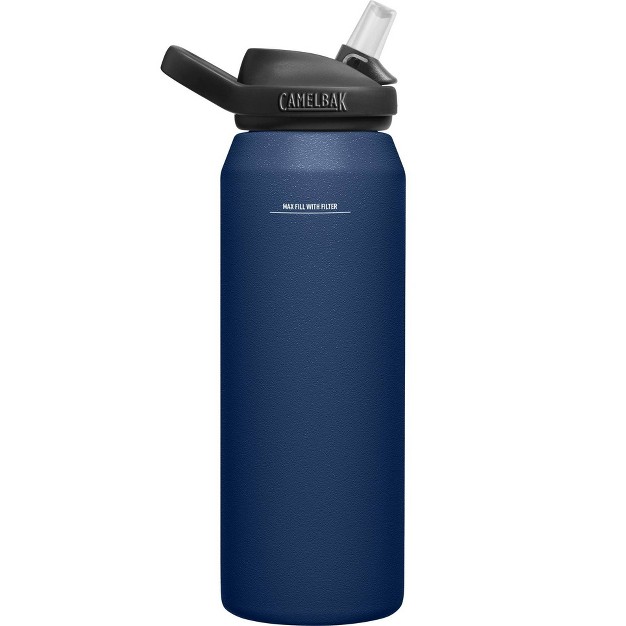 Camelbak 32oz Eddy Vacuum Insulated Stainless Steel Water Bottle Filtered By Life Straw