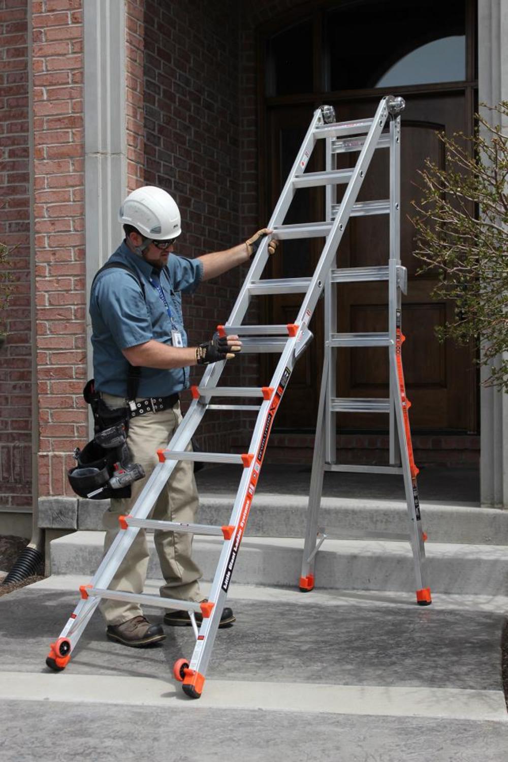 22-ft Aluminum 300-lb Telescoping Type IA Multi-Position Ladder ;