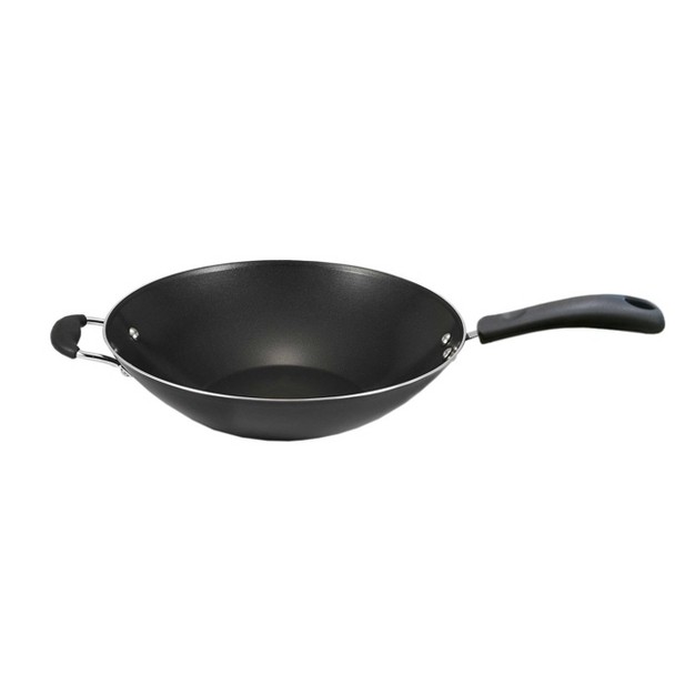 Specialty Wok Simply Cook Nonstick Cookware Black