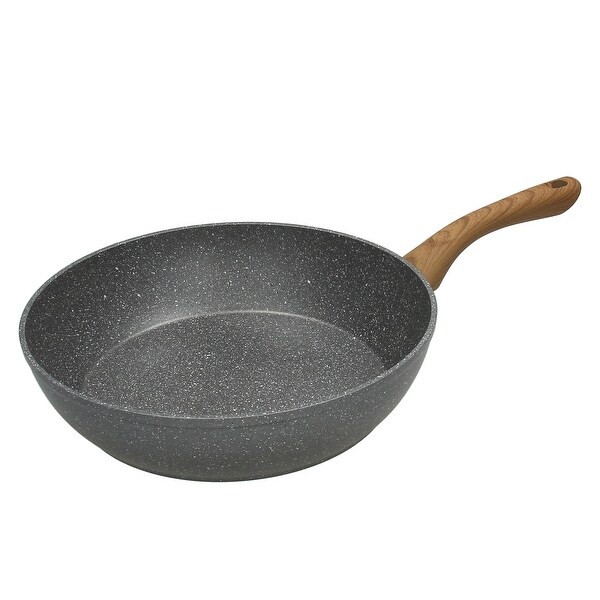 Wood and Stone Style Fry Pan