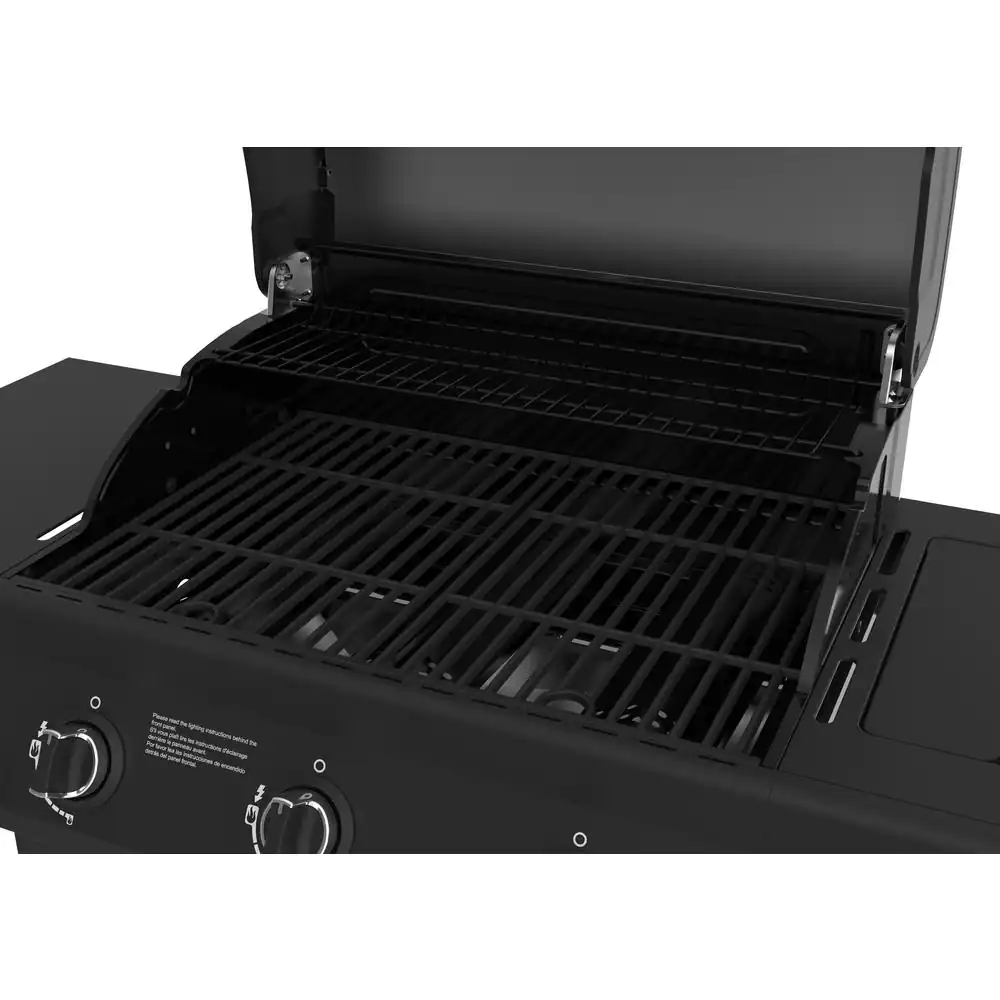 Nexgrill 720-0925S 3-Burner Propane Gas Grill in Black with Side Burner