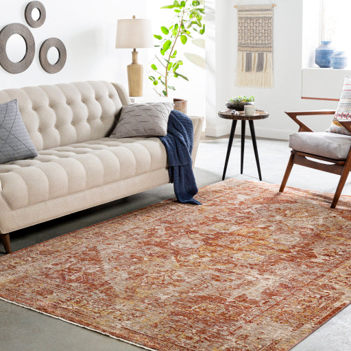 Mirabel Global Peach Rug