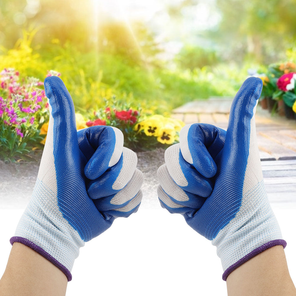 Working Gloves, Labor Gloves Safe Flexible Skin Friendly Ergonomic  For Worker For Garden Cleaning For Agricultural Horticulture